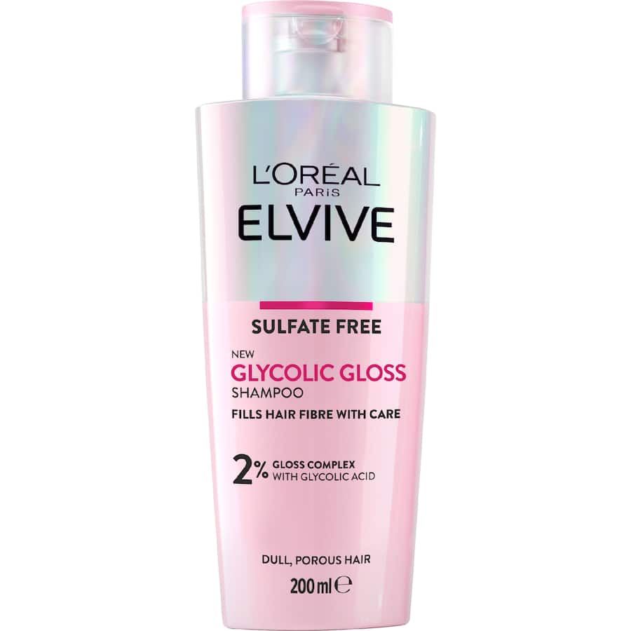 Loreal Elvive Shampoo Glycolic Gloss 200mL