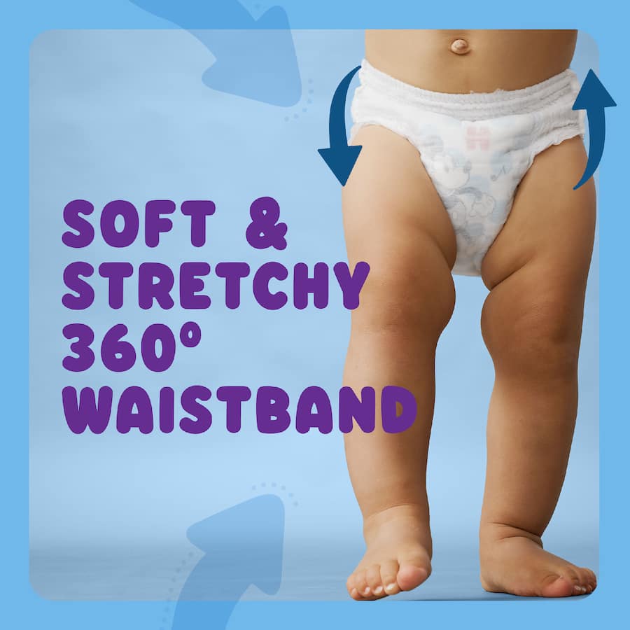 Huggies Ultra Dry Nappy Pants Junior Boys 15kg+ Size 6 24pack