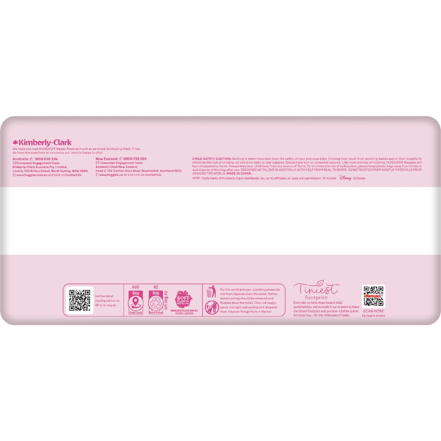 Huggies Ultra Dry Nappy Pants Walker Girls 12-17kg Size 5 26pack