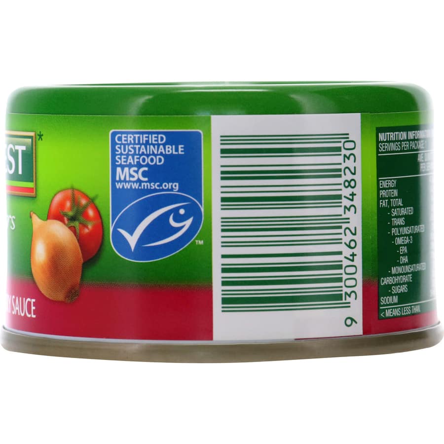 John West Tempters Tuna Onion & Tomato Savoury Sauce Tear tab can 95g