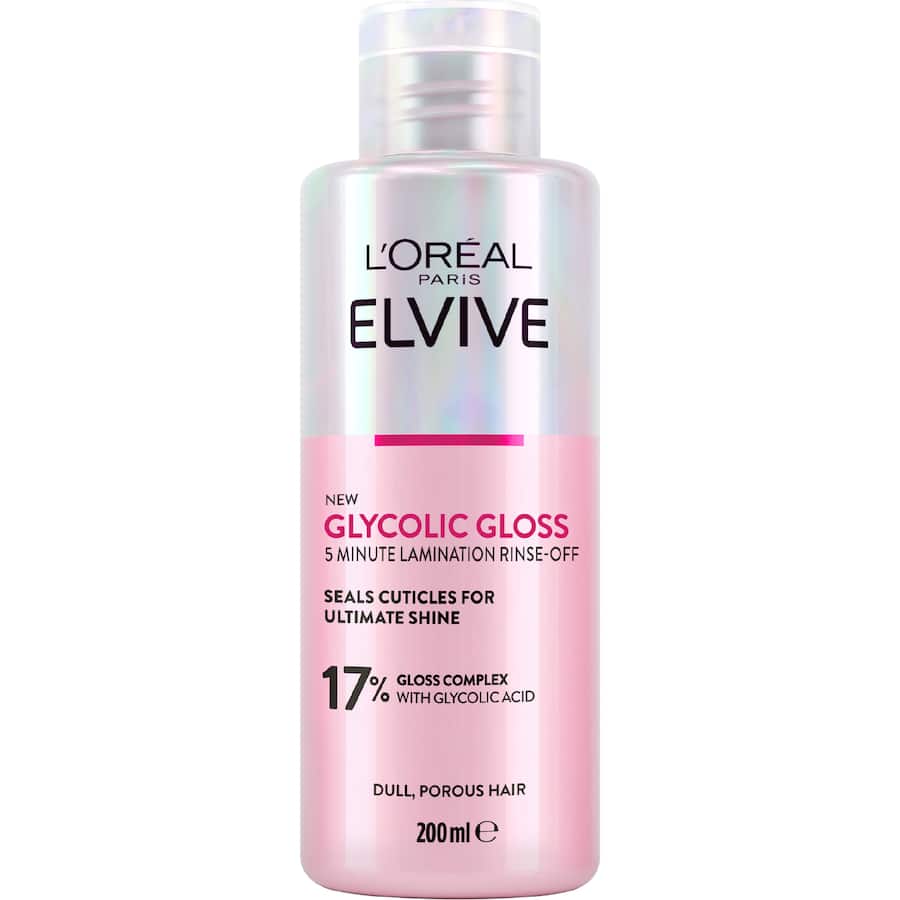 Loreal Elvive Lamination Rinse Off Glycolic Gloss 200mL