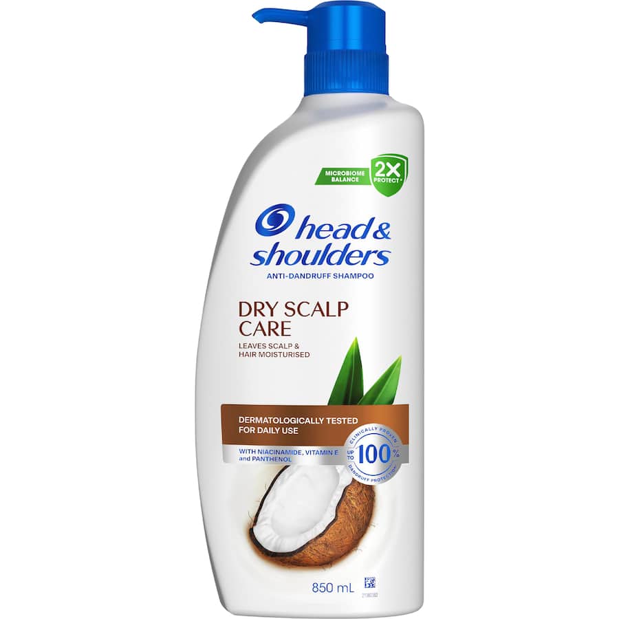 Head & Shoulders Anti Dandruff Shampoo Dry Scalp Care 850mL