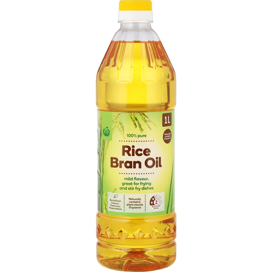 Woolworths Rice Bran Oil 1L