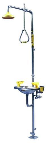 Combination Deluge Shower with Aerated Eye Wash (Each)