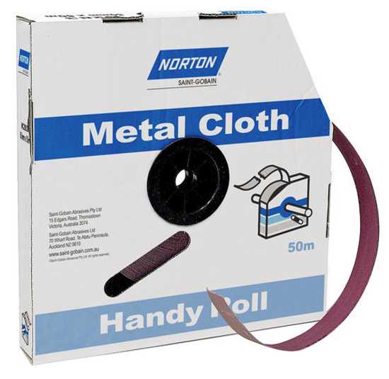 NORTON Metalcloth Handy Roll 40mm x 50m - 150 grit (Roll)