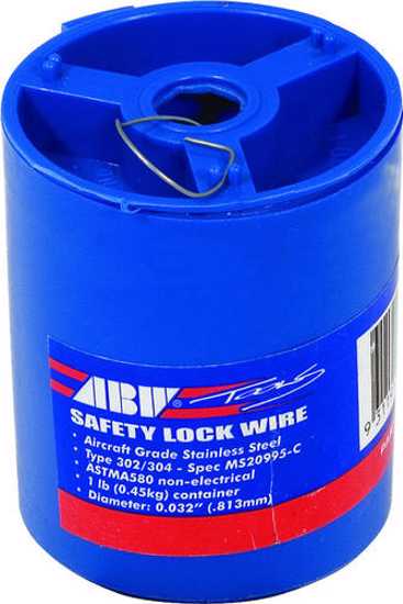 ABW Safety Lock Wire - Stainless Steel 110M (Each)