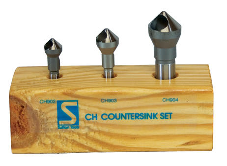 COUNTERSINK SET 3 PC CROSS HOLE CH3