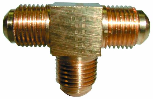 TEE FLARE BRASS 4410 5/8