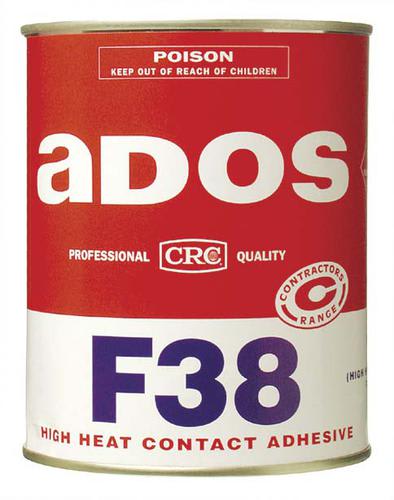 ADOS 8036 F38 High Heat Contact Adhesive 1L 1 Litre (Tin)