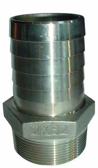 HOSE NIPPLE SS 316 SCD BSP 4" (Each)
