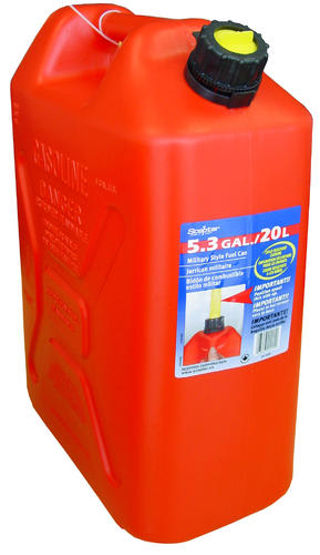 Rear Venting Plastic Fuel Can 20L Petrol SCRV520
