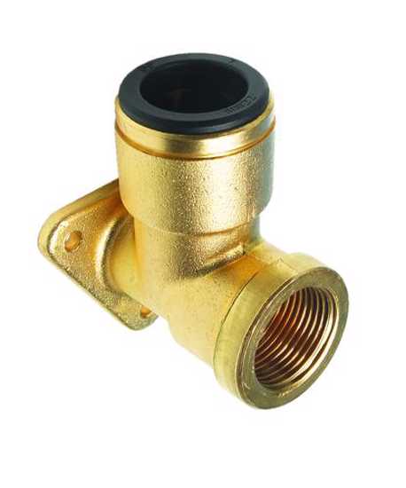 ELBOW WINGBACK BRASS JG 22MMX3/4 (Each)