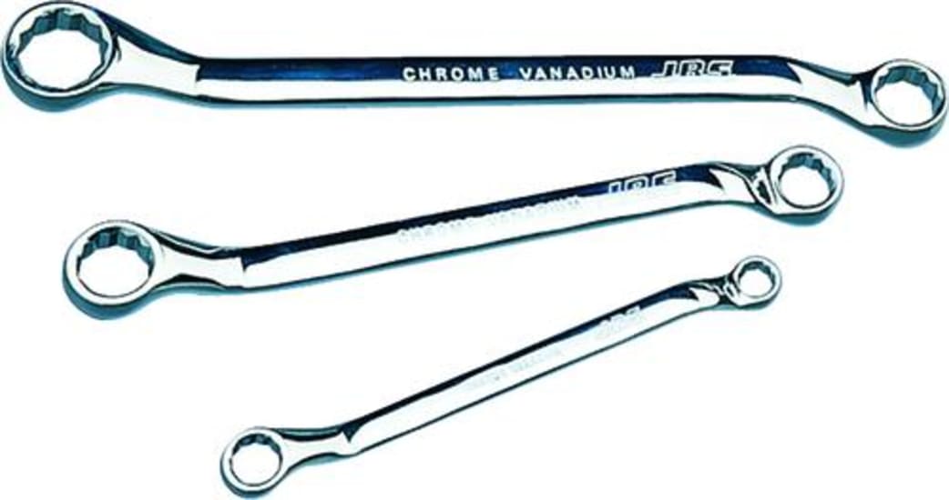 Spanner Ring JBS Metric 8mm x 9mm, designed for strength and precision in automotive and mechanical applications.