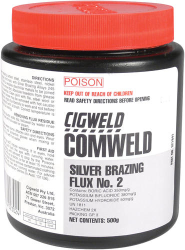 Cigweld Comweld Silver Brazing Flux #2 200gm (Each)