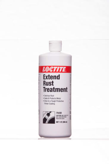 Loctite Extend Rust Treatment 946ml, a powerful rust converter for metal surfaces, stops rust and prevents corrosion.