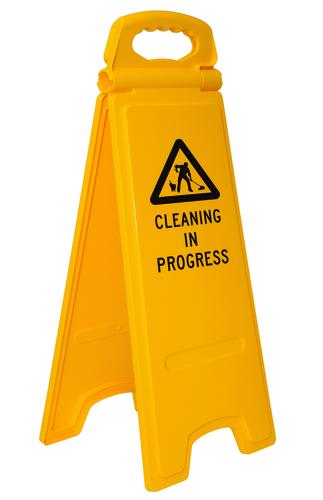 Floor Stand Sign, Prem | Cleaning In Progress H670mm
