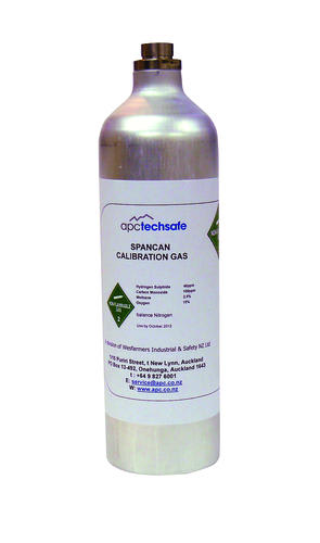 CAC Calibration & Bump Test Gas 65L Quad-gas Mix