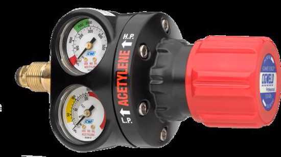 CIGWELD COMET Edge Acetylene Twin Gauge Regulator-310532 (Each)