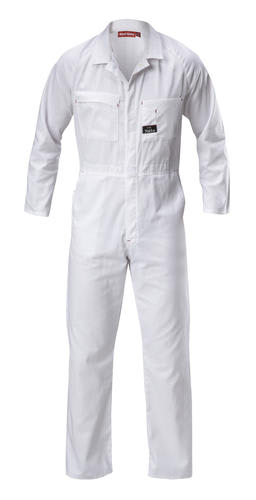 Hard Yakka, Cotton Zip Overall, N1011 - White - 04