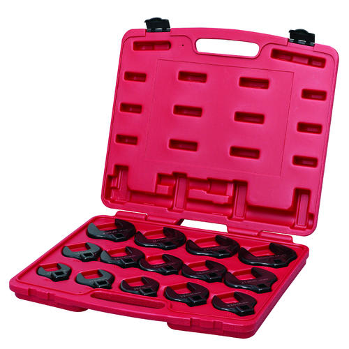 Toledo Wrench Set Crowfoot S Jaw 1/2" Metric 14pc 27mm to 50mm