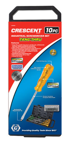 Crescent Insulated Screwdriver 10 Piece (Set)