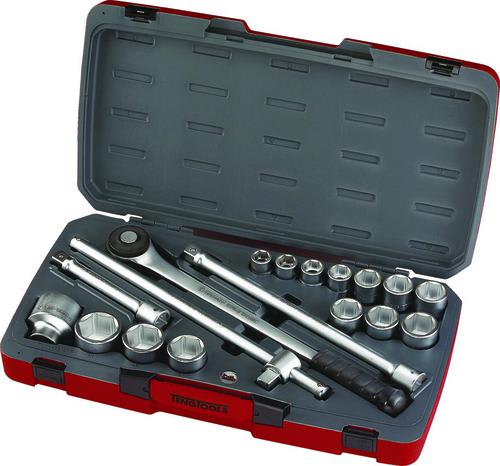 Teng 18pc 3/4in Dr. Metric Reg. Socket Set 6Pnt