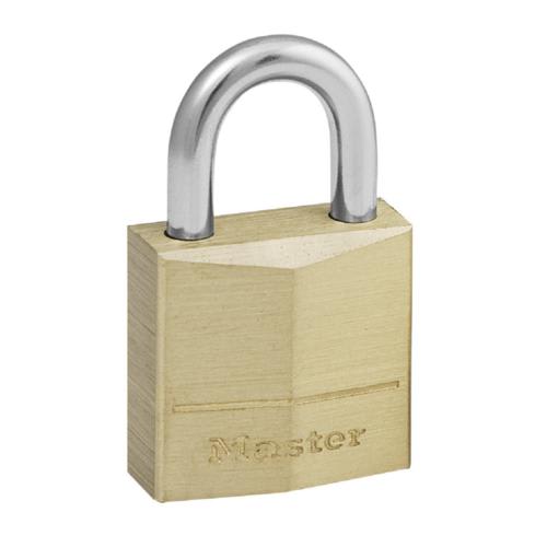 Master Lock 120DAU Solid Brass Diamond Padlock 20mm