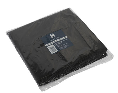 Harveys Refuse Bag - Black Wheeley Bin Liner 240L 750 x 450 x 1470mm 30 (Pack)