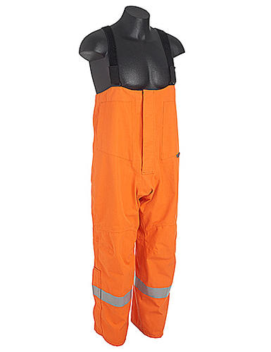 ARCPRO, 13cal Hi Vis Flame Resistant Bib Trouser - Orange - 5XL