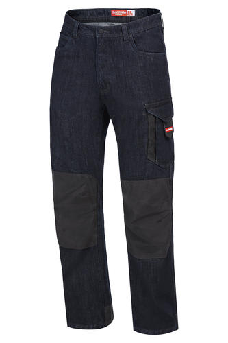 Hard Yakka Legends Denim - Blu/Blk Char (Size: 82)
