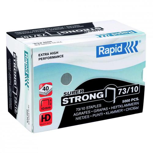 Rapid Extra High Performance Staples 73/10mm (Box of 5000)
