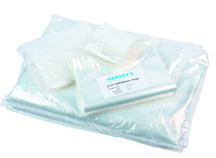 Harveys Plastic Bag Standard Duty Clear LDPE-225 x 300mm-250-Pack