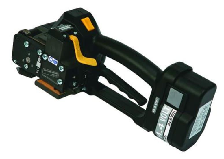 Replacement 14.4 Volt battery for FROMM strapping tools P321 and P325, ensuring reliable power and efficiency for strapping tasks.