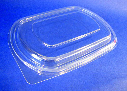 Homeal PP Raised Lids for Oval Containers 197 × 145 × 16mm 50 (Pack)