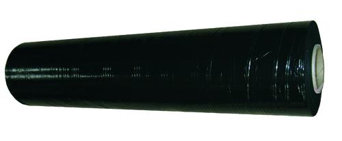 Harveys Hand Stretch Wrap Film Black 20mu 500mm x 400m (Roll)
