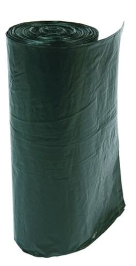Heavy-duty black wheely bin liner, 40mu, 750x375x1500mm, 150 liners per case for durable waste management.