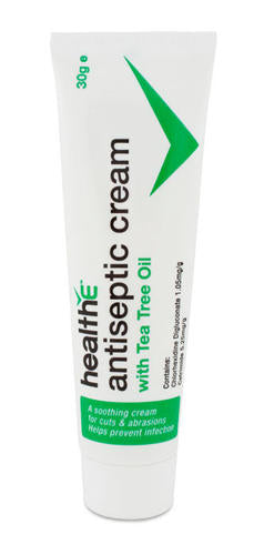 HealthE Antiseptic Cream with Tea Tree Oil 30 gram