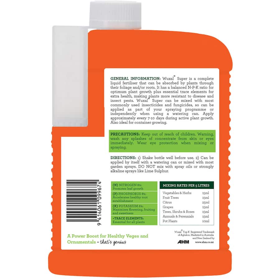 Mcgregors Fertiliser Vege Max - 500mL