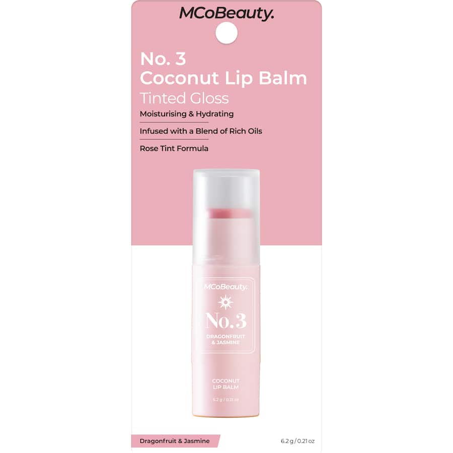 Mcobeauty Lip Balm No. 3 Dragonfruit & Jasmine 6.2g