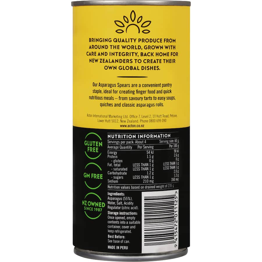 Golden Sun Asparagus Spears Can 425g