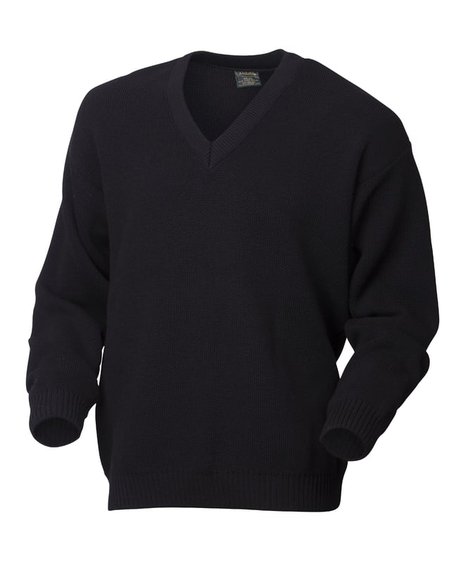 Timbo Soft-Touch Corporate V Neck Jersey - Navy (Size: L)