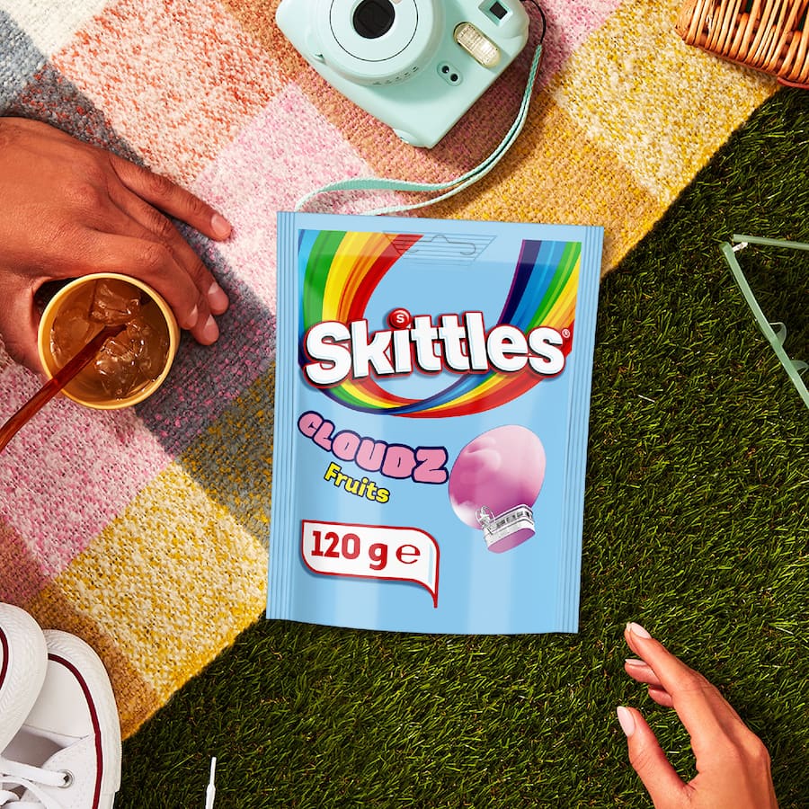Skittles Sweets Cloudz Fruit 120g