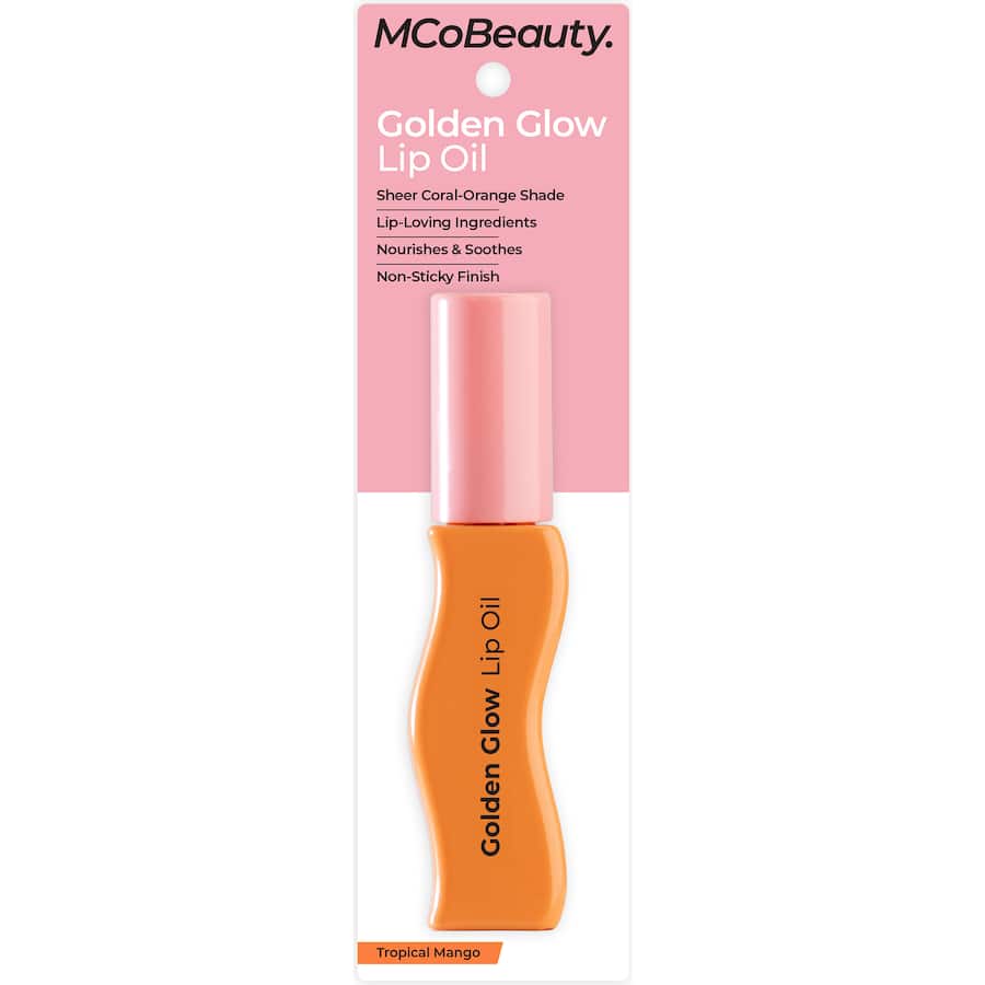 Mcobeauty Golden Glow Lip Oil Tropical Mango 17mL