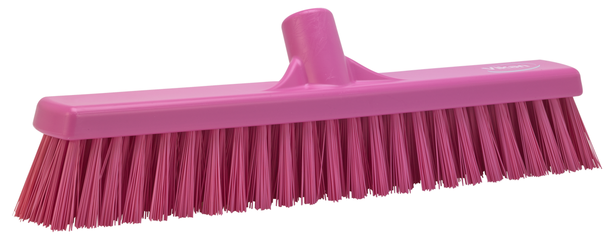 Vikan Floor Broom 28/3174 Soft/Stiff Bristle 410mm