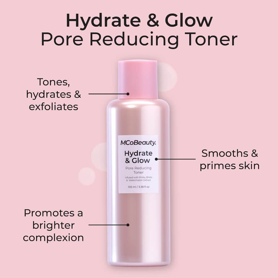 Mcobeauty Toner Hydrate & Glow Pore Reducing 100mL