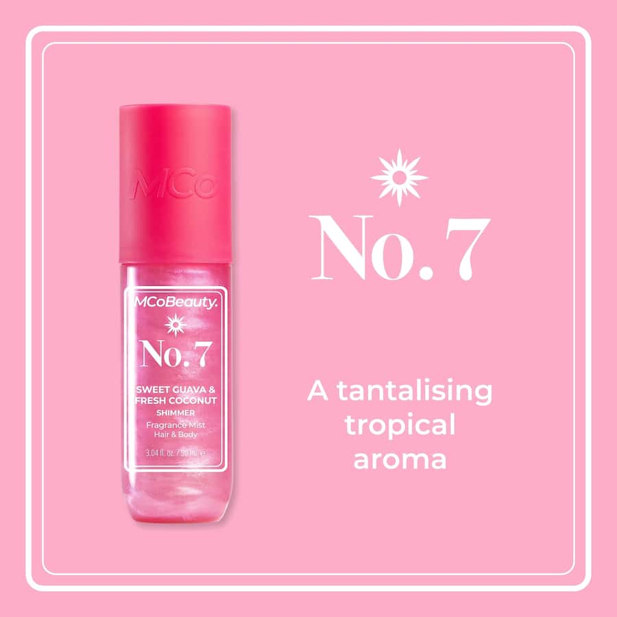 Mcobeauty Fragrance Mist No.7 Shimmer Guava & Fresh Coconut 90mL