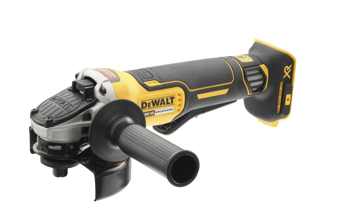 DeWALT 18V XR Paddle Switch Angle Grinder 125mm (Cordless Skin Only)