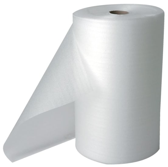 Foamwrap Roll 1200mm x 100m, ideal for protecting fragile items with lightweight cushioning and surface protection.