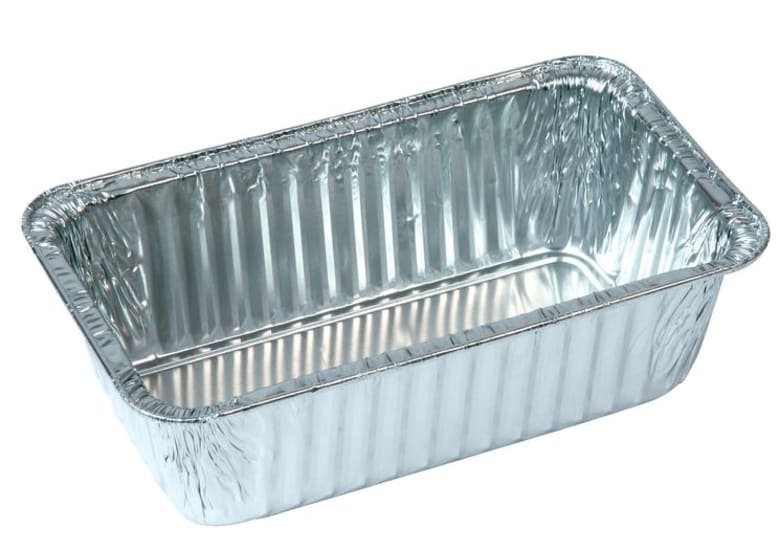 High-quality aluminum deep bar cake trays, 840ml capacity, ideal for cakes and brownies; 1000 per case for bakeries and events.