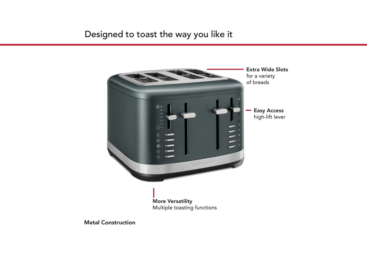 KitchenAid - 4 Slice Toaster KMT4109